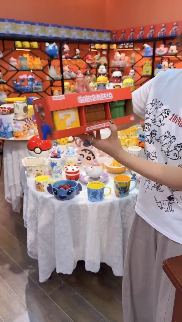瓷片@@超级玛丽零食盒三件套（礼盒）