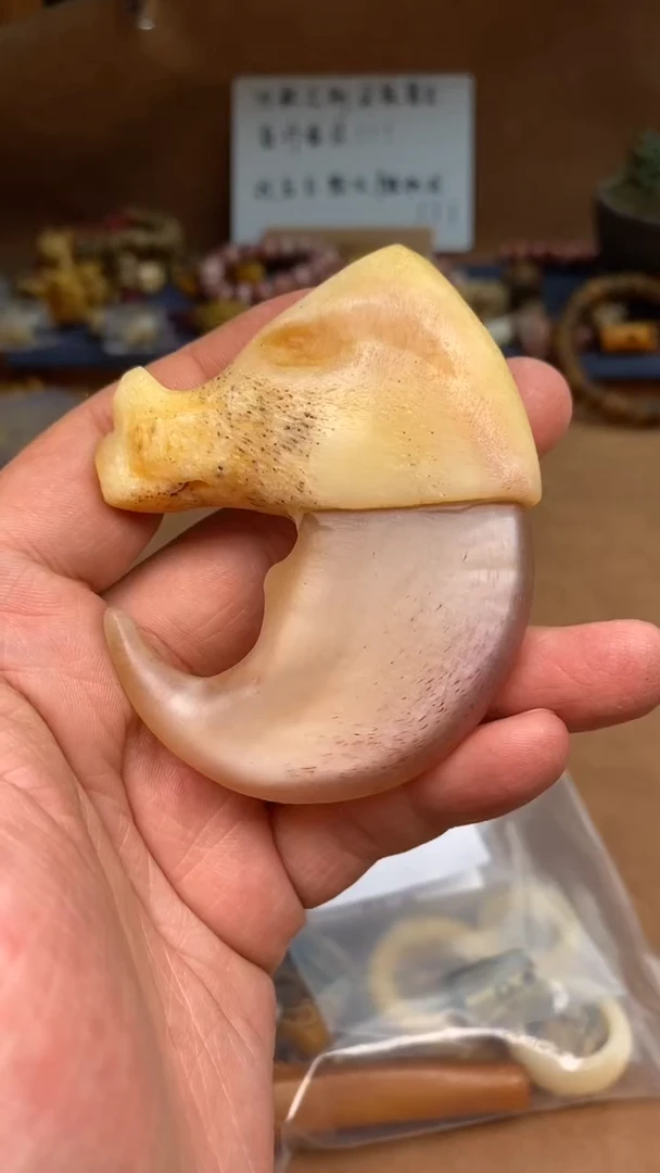 【闪购商品】牛骨其他杂件138-仿大猫钩子
