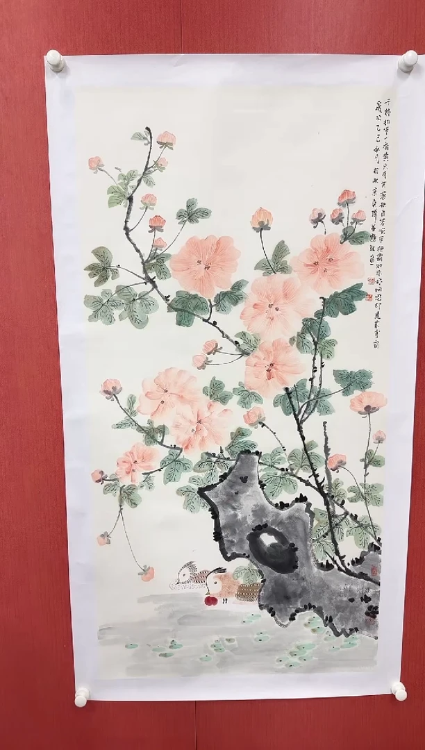 国画李奕博/精品国画/8平尺