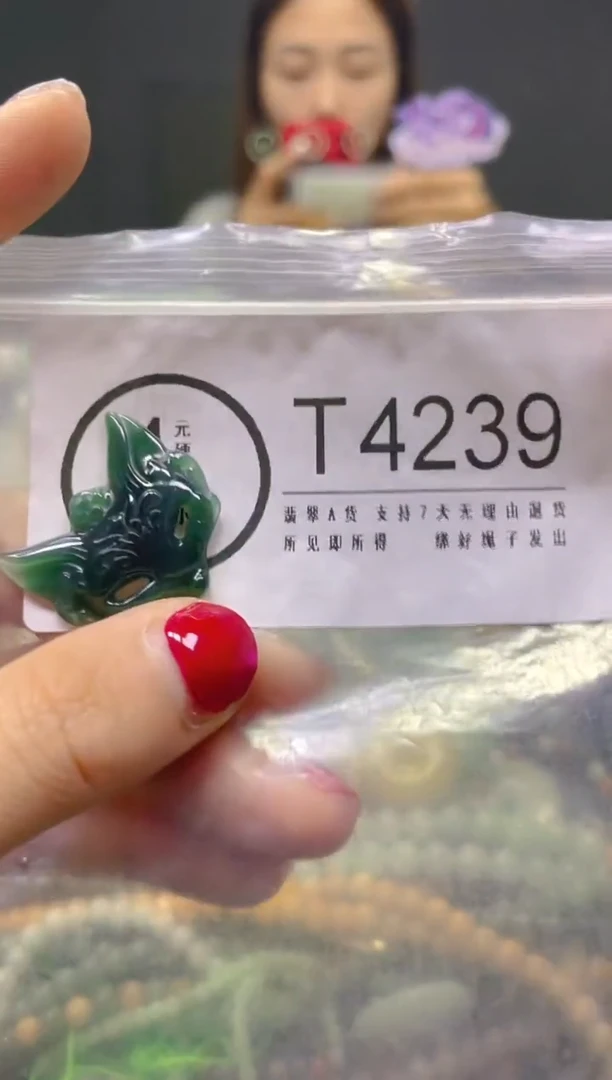颈饰未镶嵌翡翠/T/翡翠A货，一件也是批发价