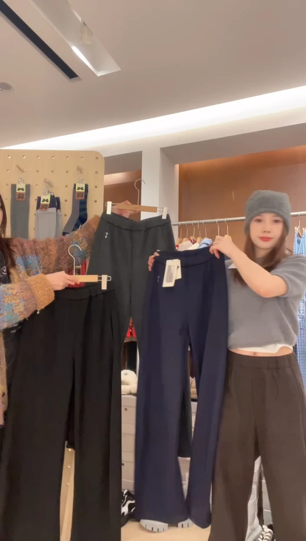 新品到店 makeif加绒裤藏青 咖色 灰色 黑色备注颜色尺码sm