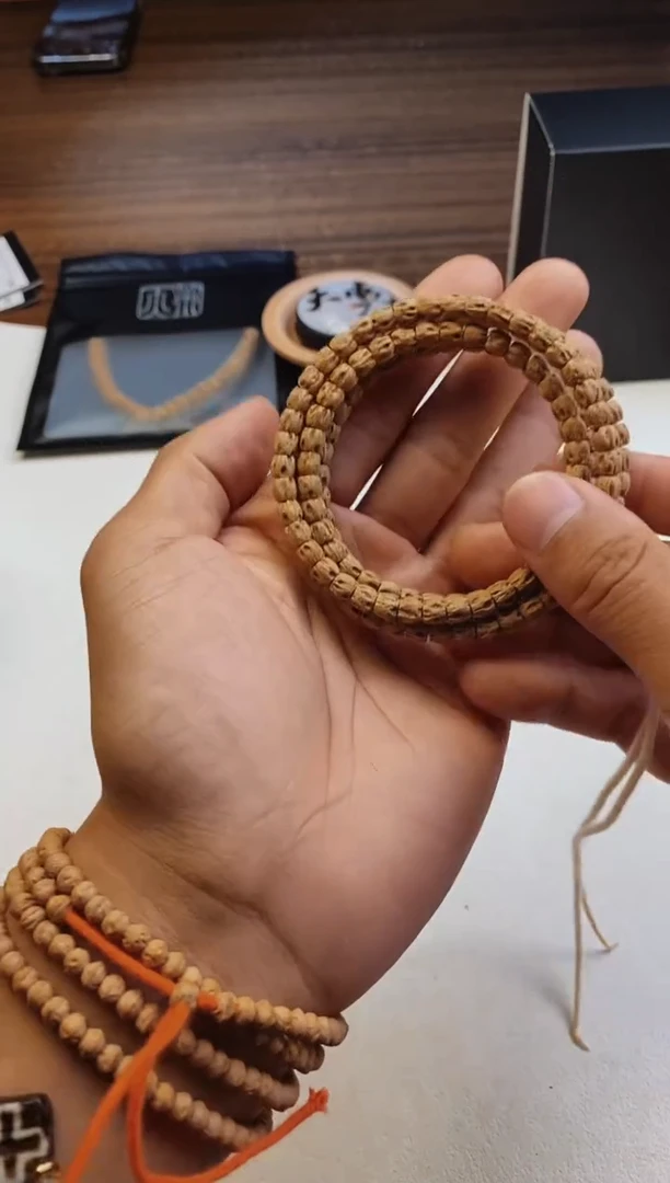 柏香籽/百香籽手串【天策出品】-- 龙鳞方块顺