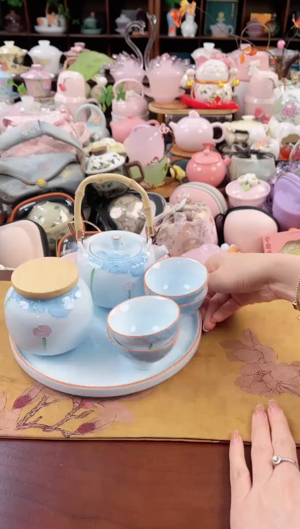 【闪购商品】瓷片茶具：库存仅剩1件