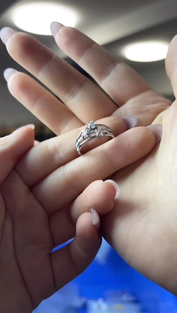 未镶嵌戒指水晶（多样性发一件）