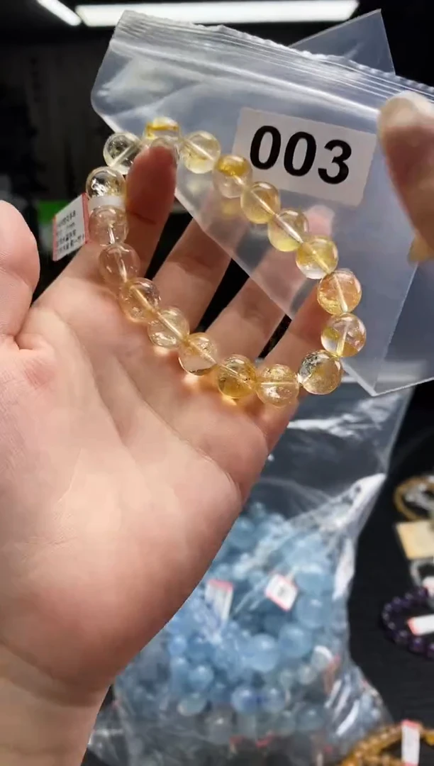 水晶手串未镶嵌手串003