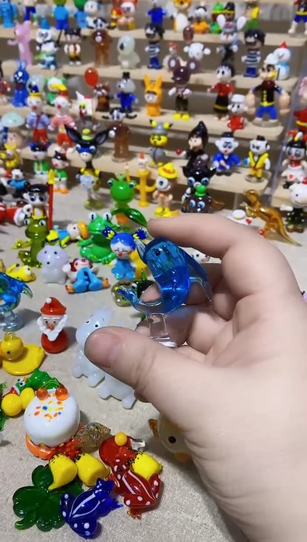 琉璃手工艺品特价海豚