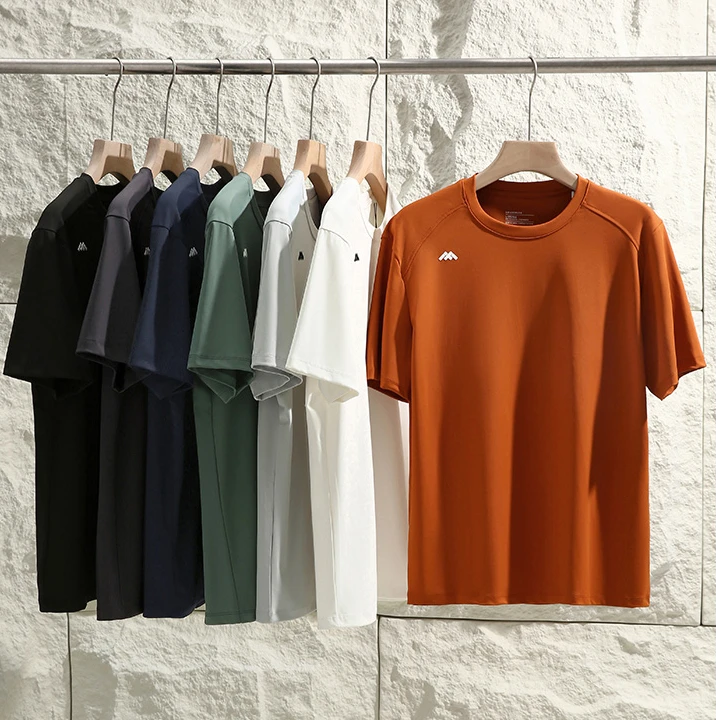 苾入！诠释性价比！速干透气大弹力！男士圆领短袖运动打底衫T恤 191