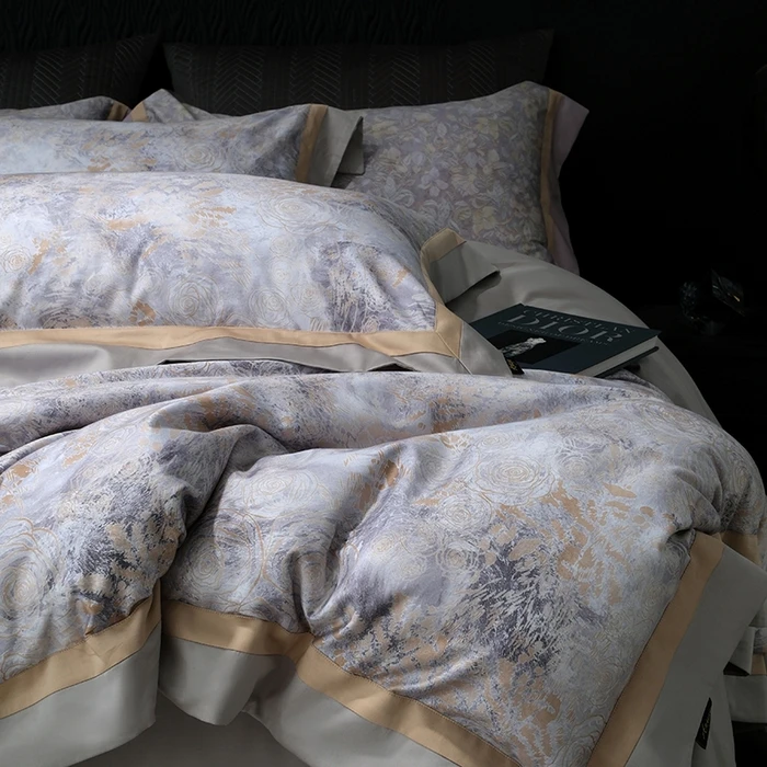 孤品微瑕一号链接听清介绍下单牛奶绒四件套加厚磨毛轻奢亲肤印花