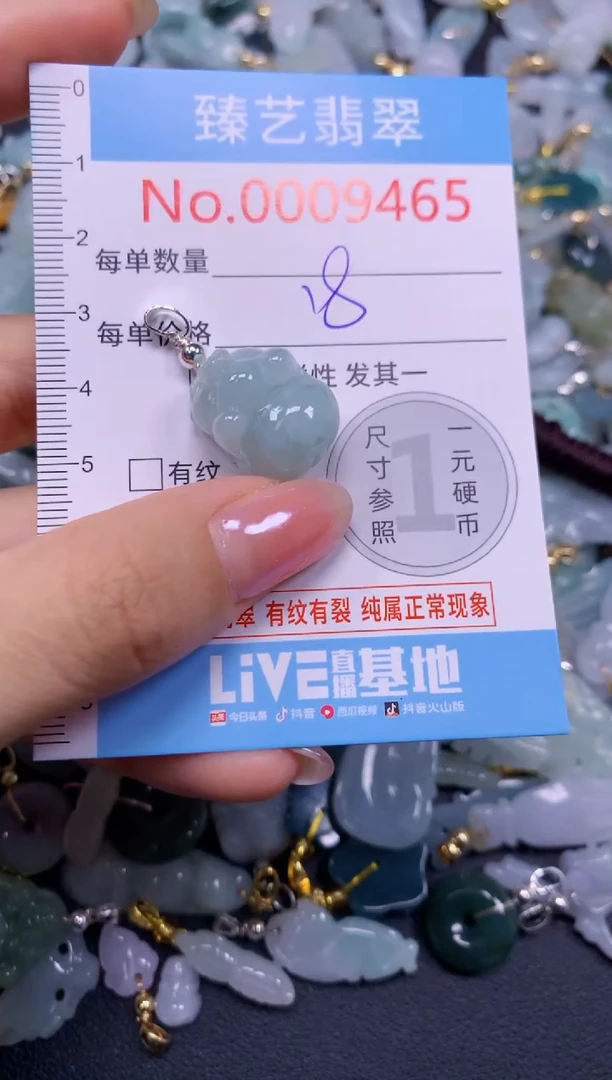 颈饰未镶嵌翡翠9465