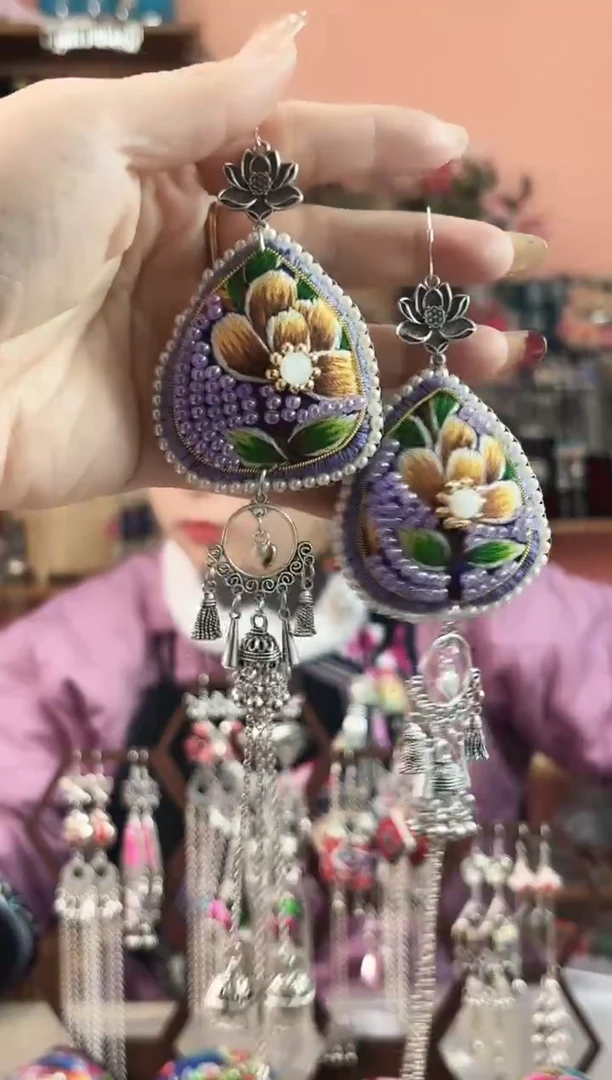 艺枝独绣手工饰品46