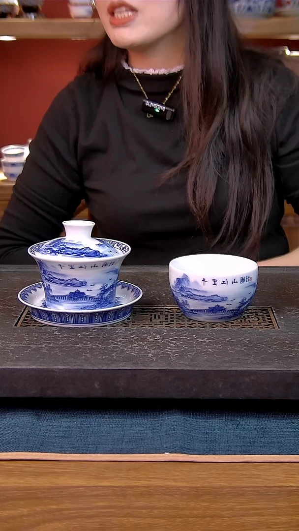 简装家用款2件套 白瓷陶瓷茶具