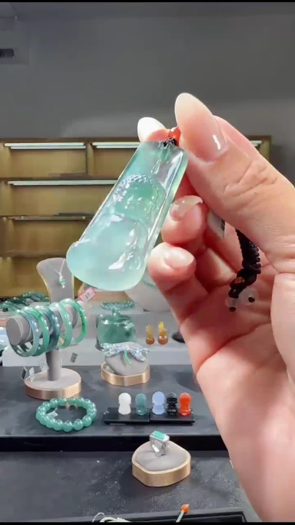 吊坠(不含链)未镶嵌翡翠宝宝佛