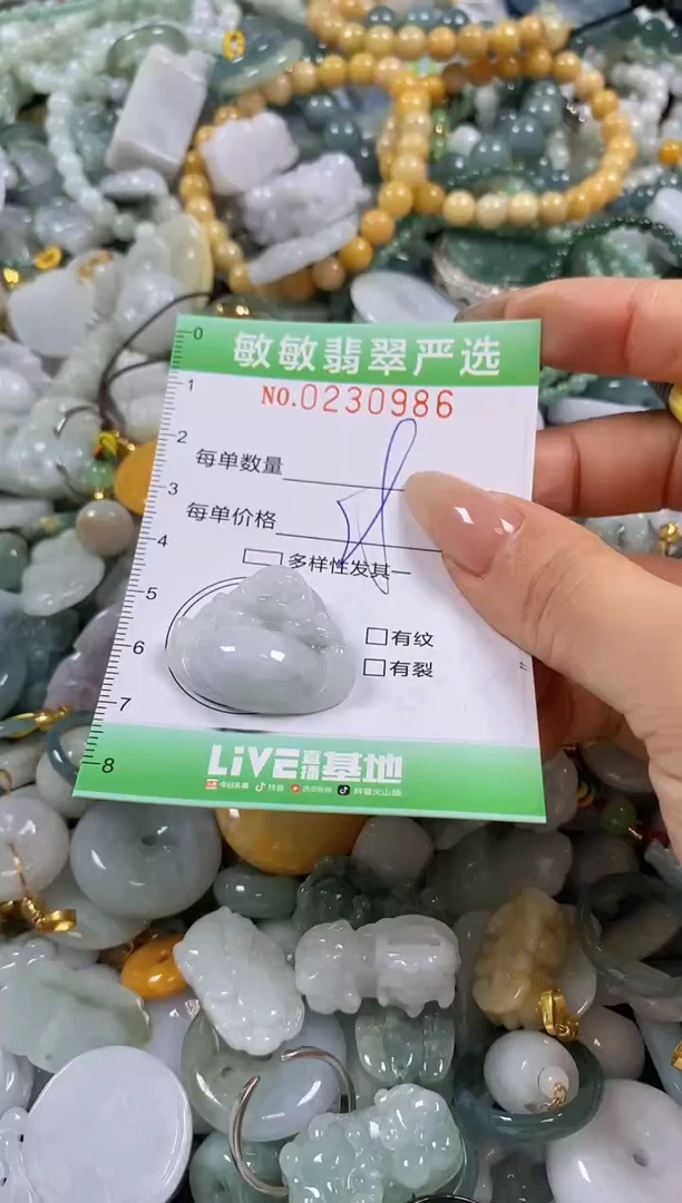 翡翠未镶嵌颈饰闪购0230986