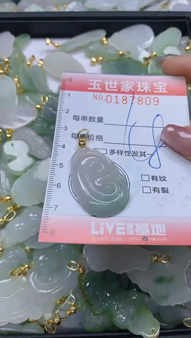 【闪购商品】翡翠颈饰未镶嵌闪购0187809