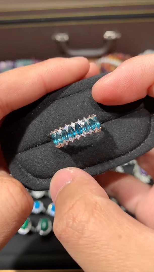 未镶嵌戒指托帕石Y95【多样性发其一】