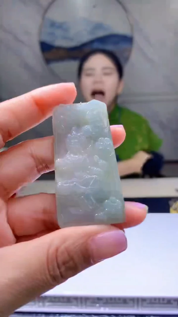 定制翡翠未镶嵌1034jj-毛货挂件19