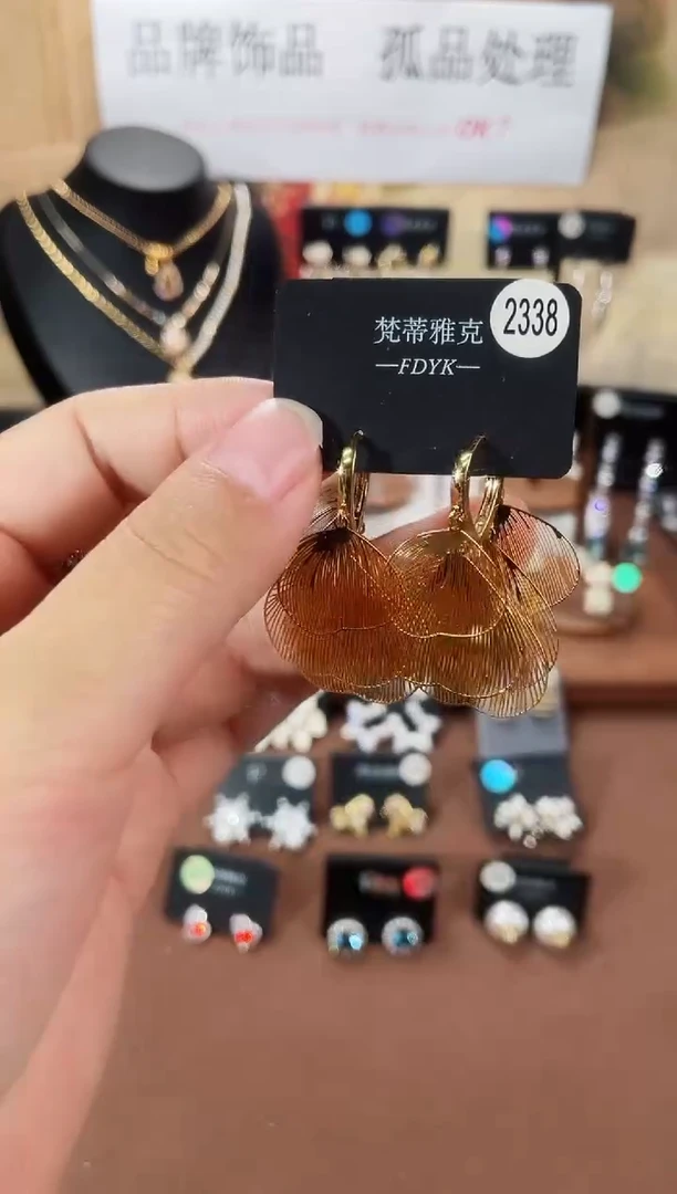 合金925银锆石梵2338