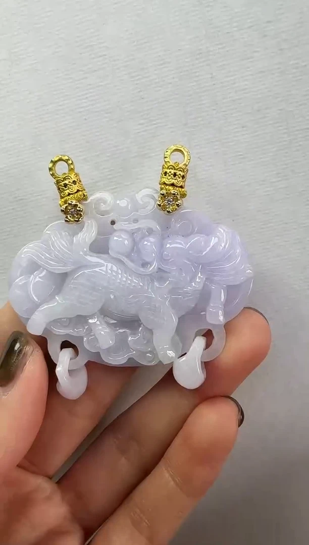 颈饰未镶嵌翡翠国风翡翠