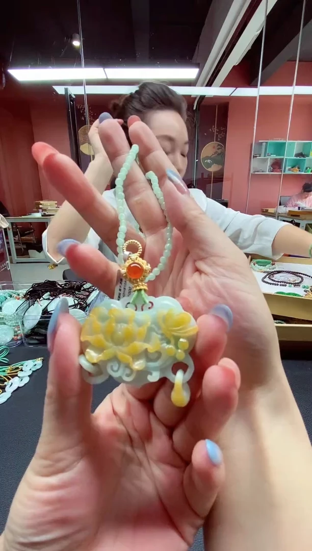 颈饰未镶嵌翡翠翡翠吊坠