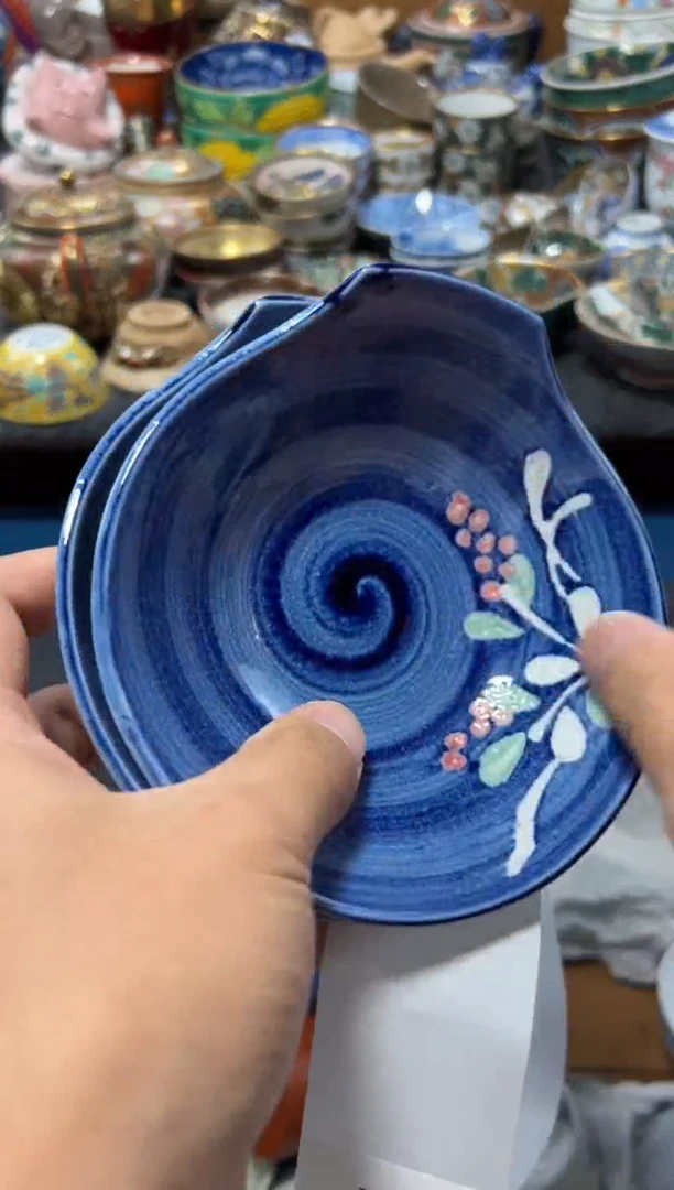 瓷片雨*夏目海外回流瓷器中古品。