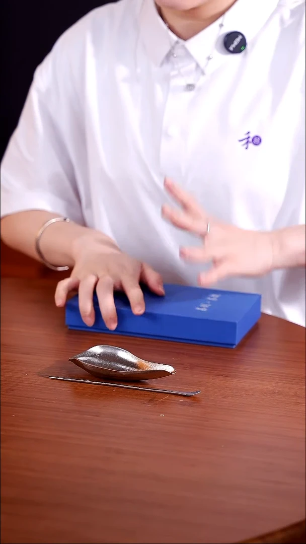 莲瓣钛茶则套组[素银]