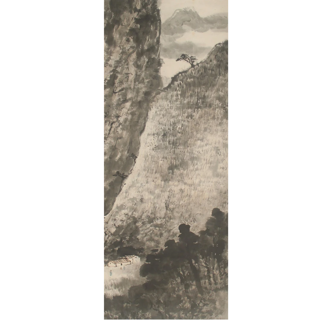 LOT.181 《山水》138*68cm 纸本水墨立轴