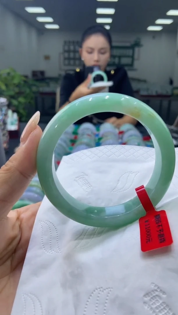 未镶嵌手镯翡翠你**海0002793