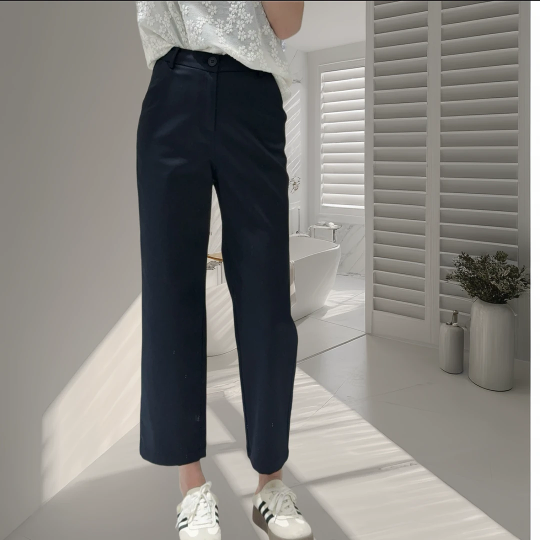 2195新款裤子时尚百搭显瘦