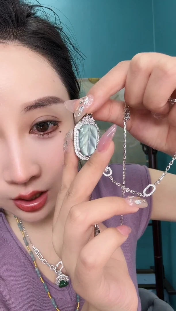 翡翠未镶嵌吊坠(不含链)天然翡翠a货吊坠