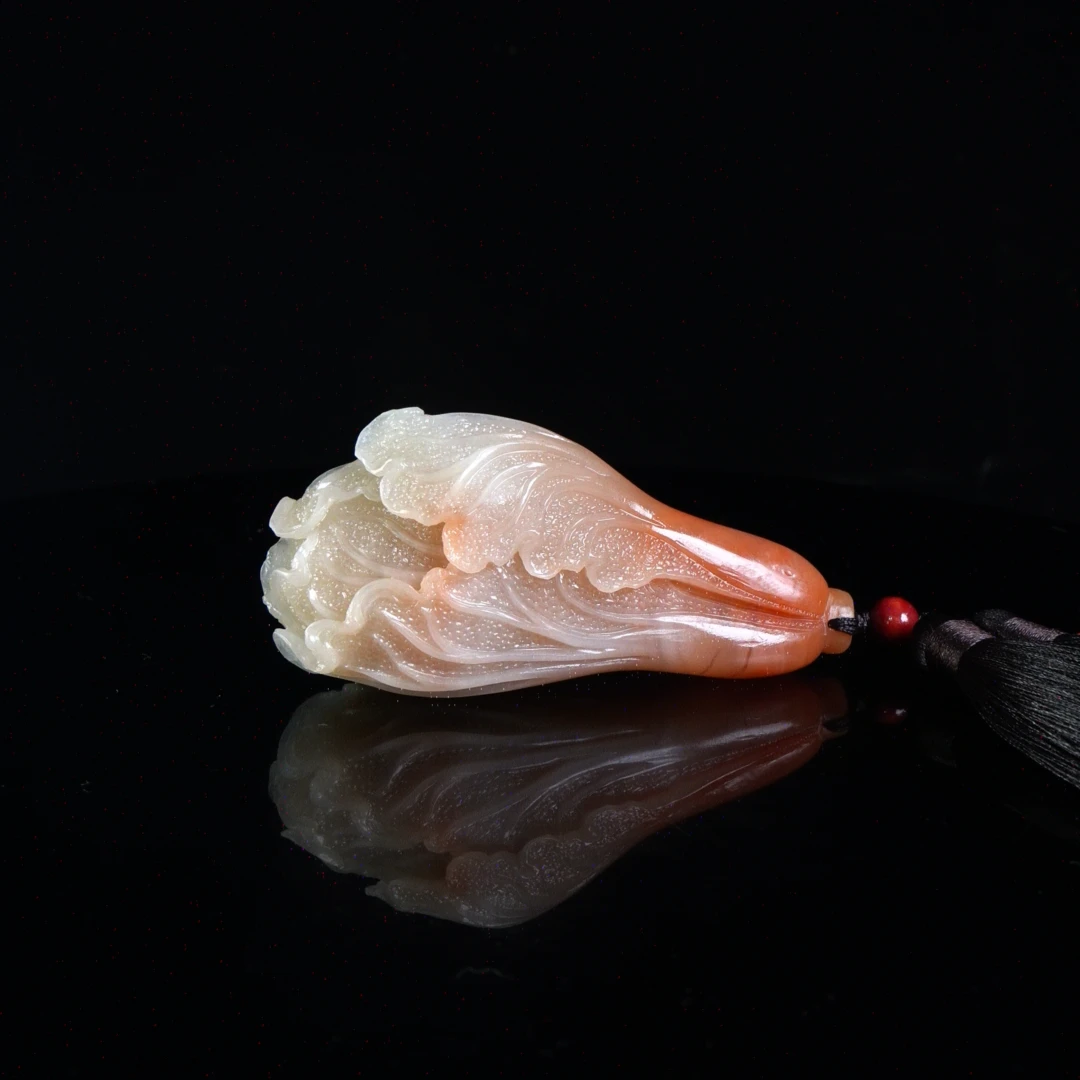 Lot.17.水洞高山百财手把件180克10.2x4.8x3.7cm