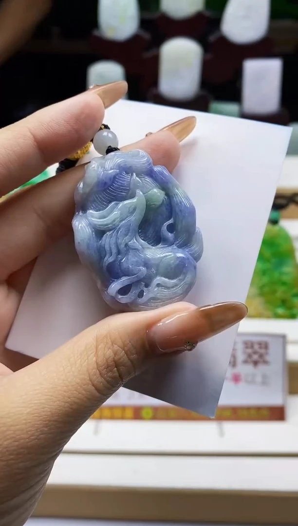 颈饰未镶嵌翡翠翡翠A货