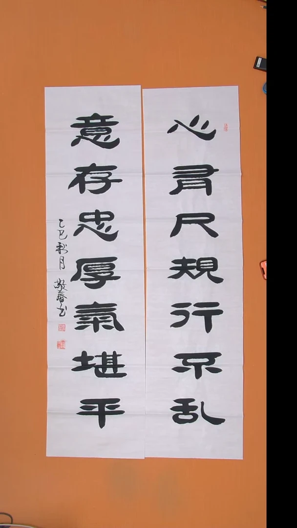 书法袁老师书法作品138*34