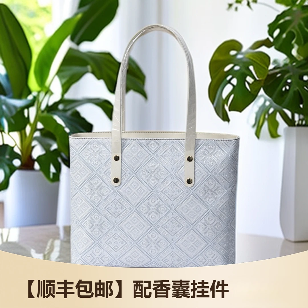 【顺丰包邮】2025款广西非遗壮锦福泽田园通勤手提包广西壮锦包女士