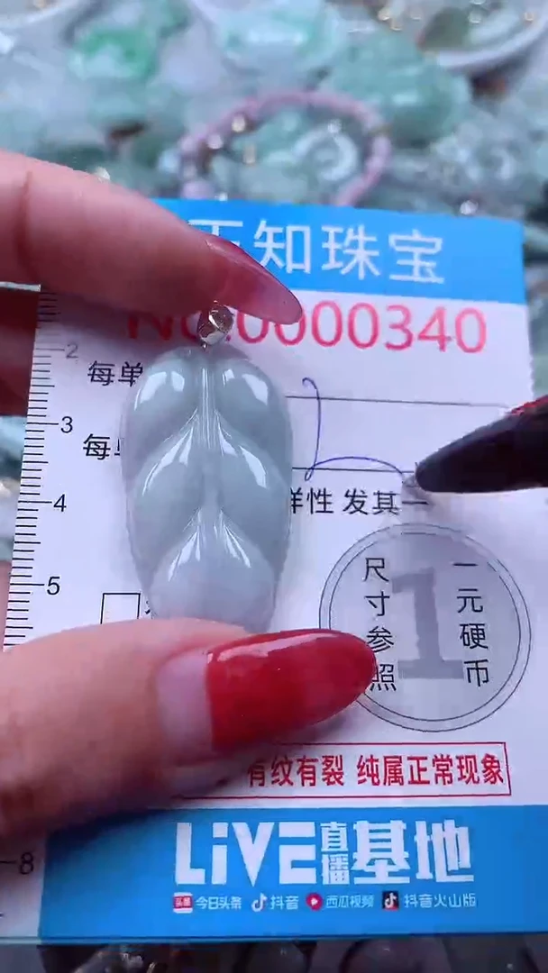 吊坠(不含链)未镶嵌翡翠340