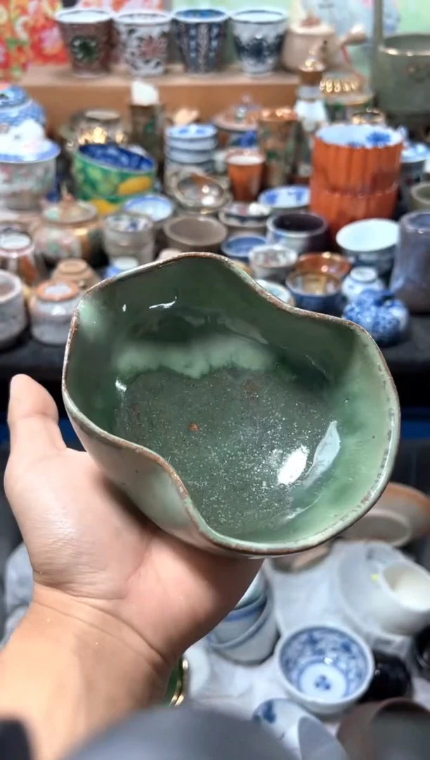 瓷片夏目海外回流瓷器中古品。