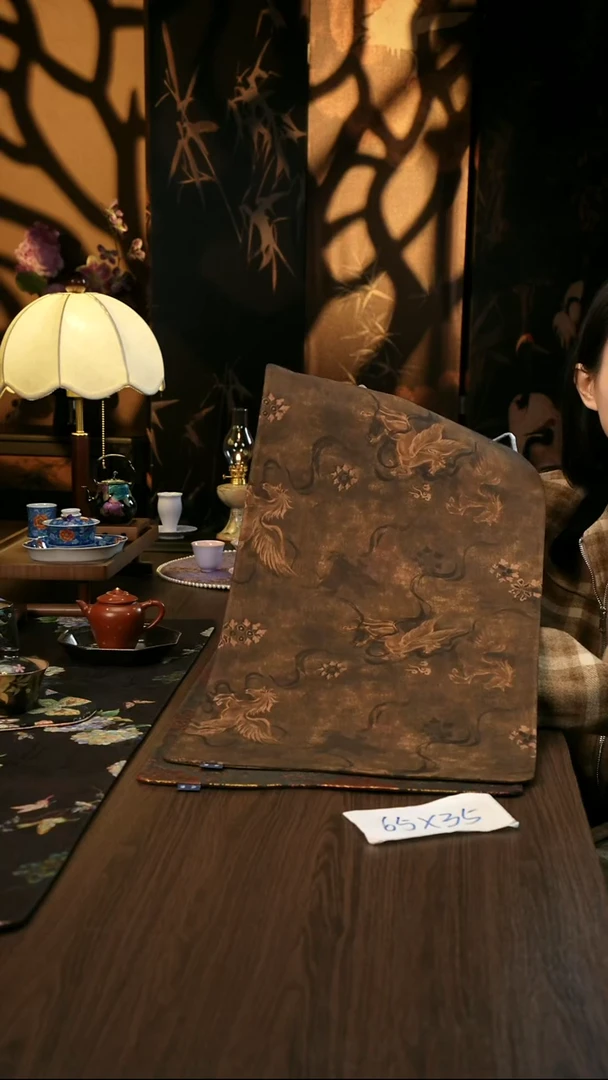 香云纱     茶席