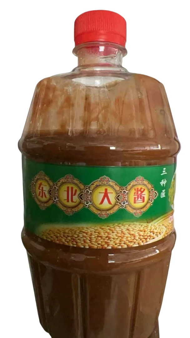 【东北铁柱】东北大酱2斤5斤手工制作大缸黄豆酱  南方朋友谨慎下单