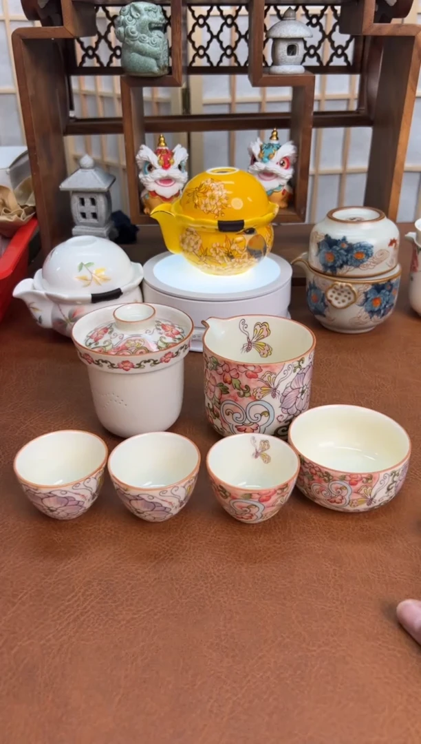 夏日旅行茶具真好看