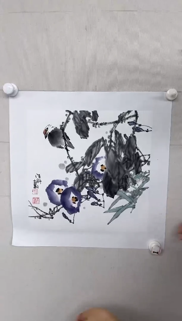 【闪购商品】国画高炳山艺术--王老师绘画作品