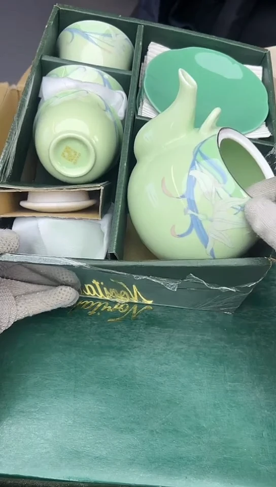 【闪购商品】中古回流瓷器好看，谨慎参拍