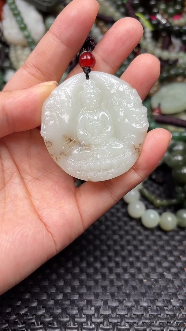 颈饰未镶嵌和田玉1