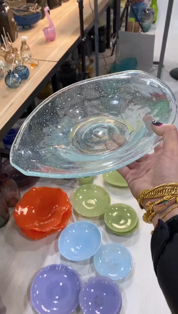 【闪购商品】琉璃慕忆家花瓶大号