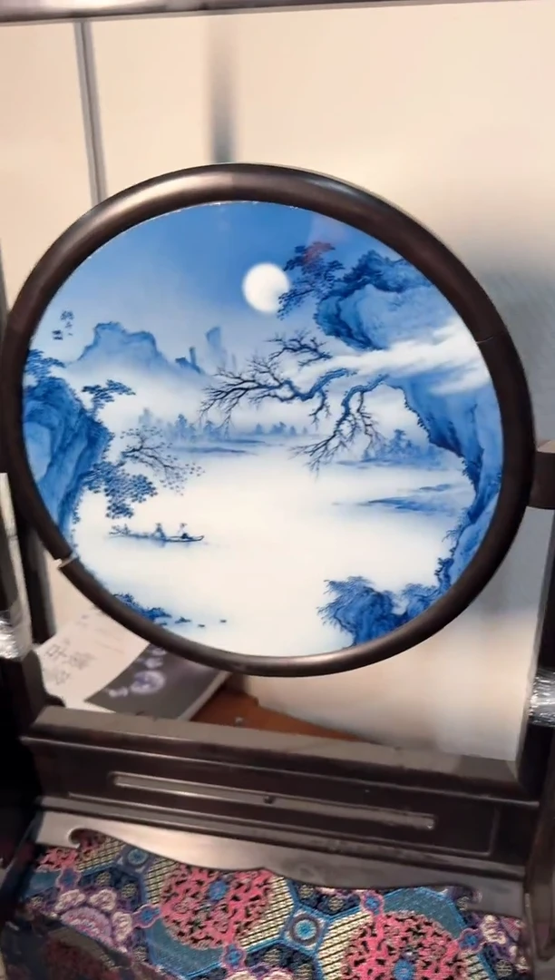 墨舍柴窑瓷板画板2@@