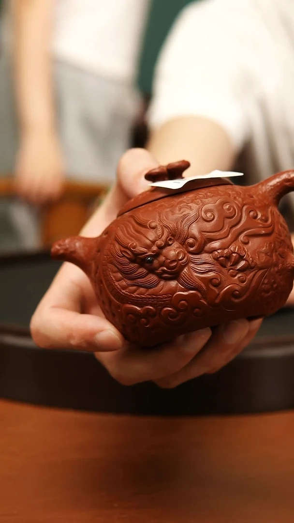 茶壶紫砂134瑕疵紫砂朱泥供春壶