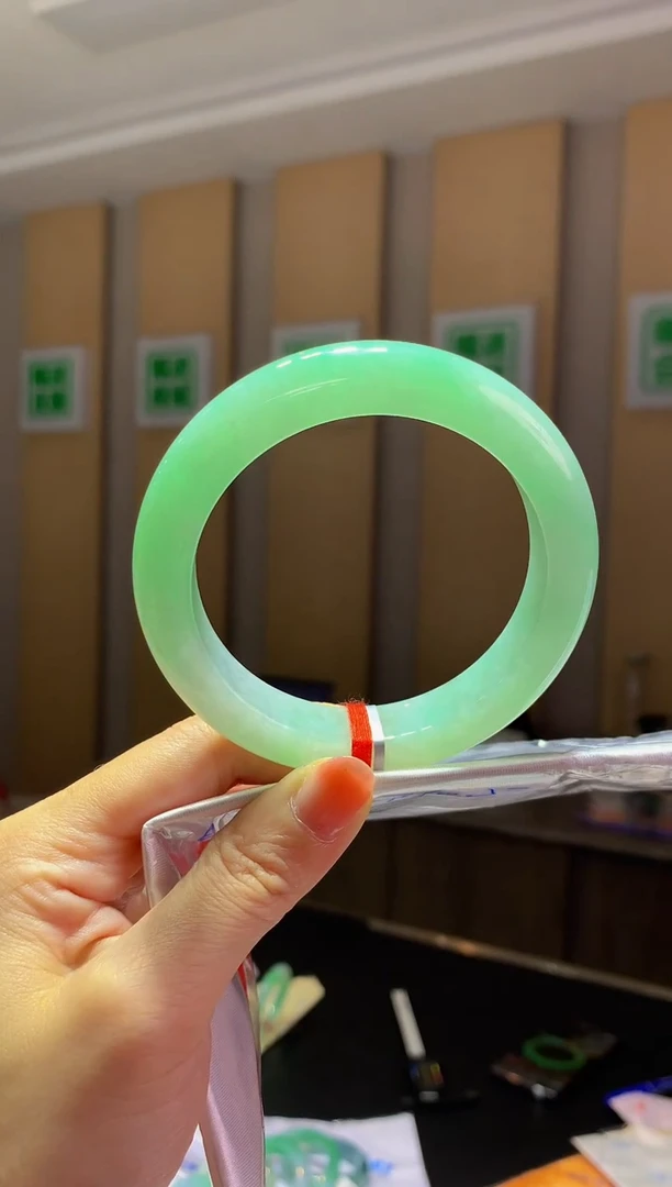 未镶嵌手镯翡翠-X20 圈口60