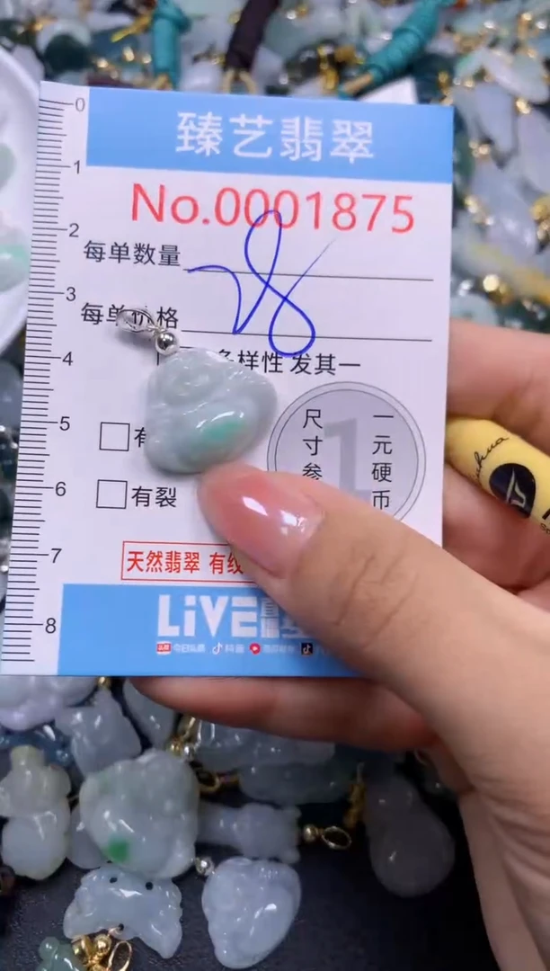 颈饰未镶嵌翡翠1875