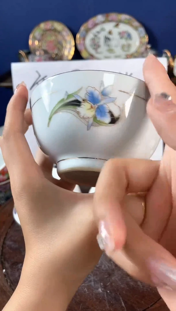 摆件微瑕景德镇窑厂瓷摆件