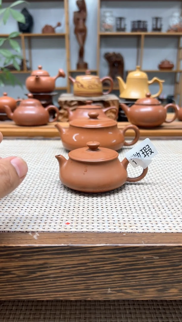 原矿朱泥全手 微瑕明炉 70cc