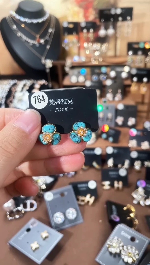 合金925银锆石梵764