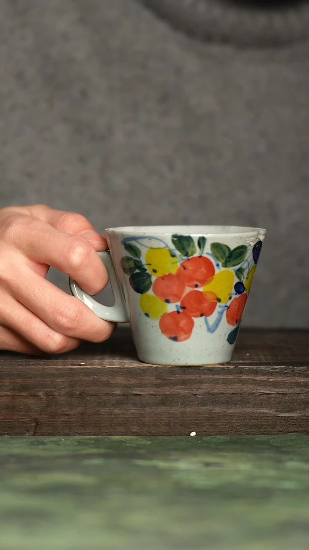 【闪购商品】杯青诗手工手绘瓷器